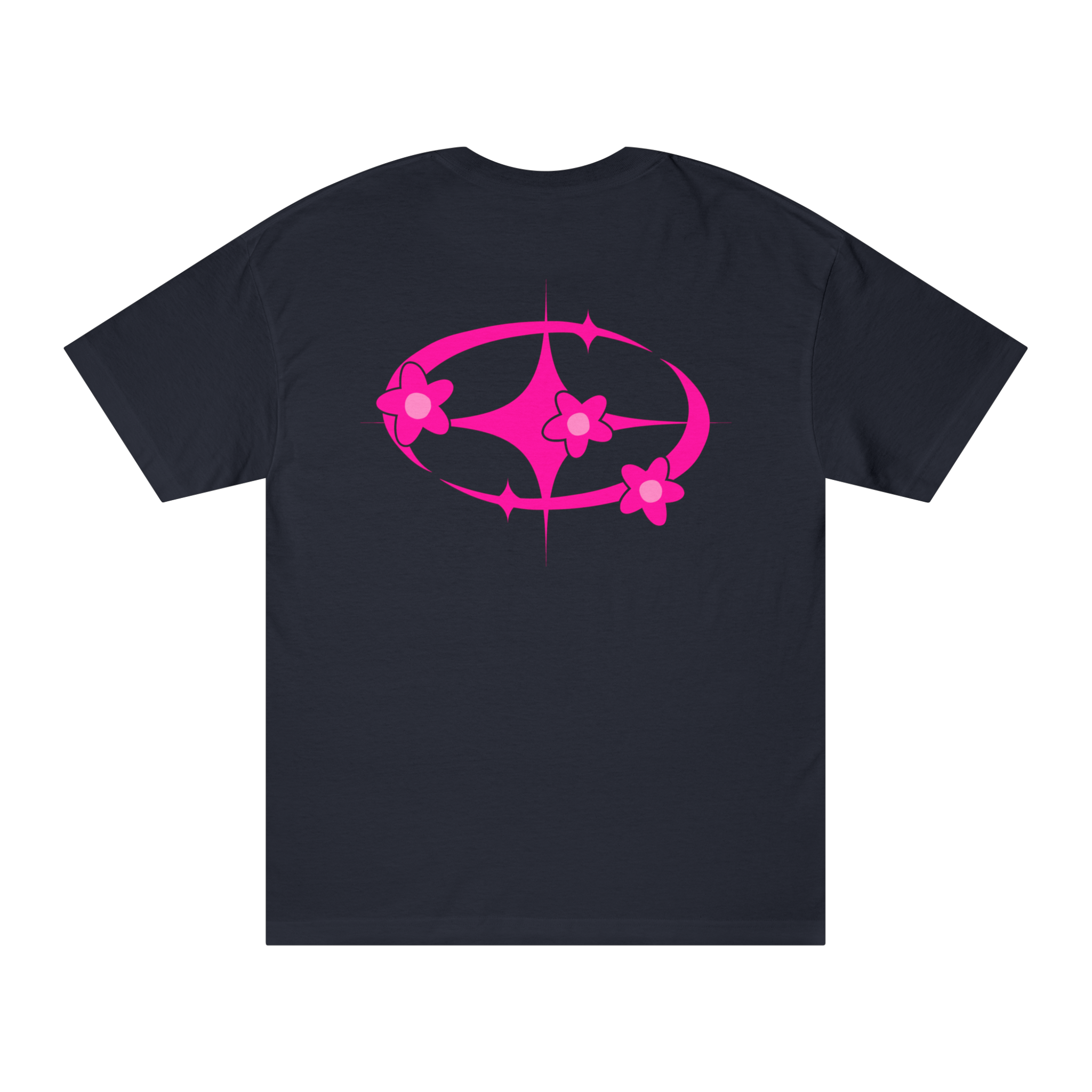 Flower t-shirt black